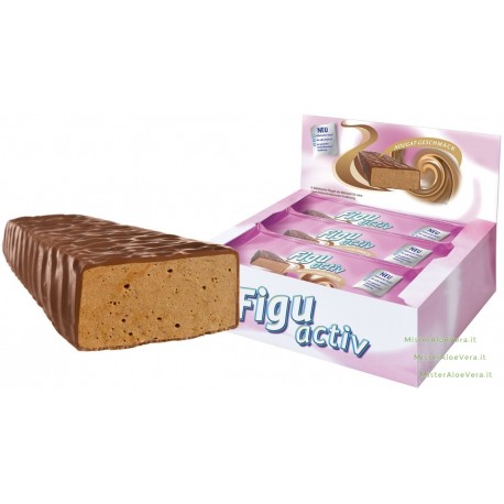 Figuactiv Barrette Nocciola scatola da 6 pz. - LR - 6 x 60 gr