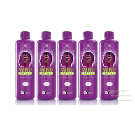 Mind Master Brain & Body Performance Drink set da 5 flaconi  – Formula Green - LR