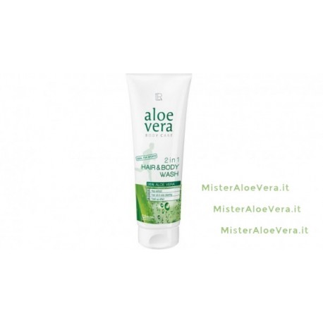 Aloe Vera shampoo capelli & corpo - hair & body wash - LR - 250 ml